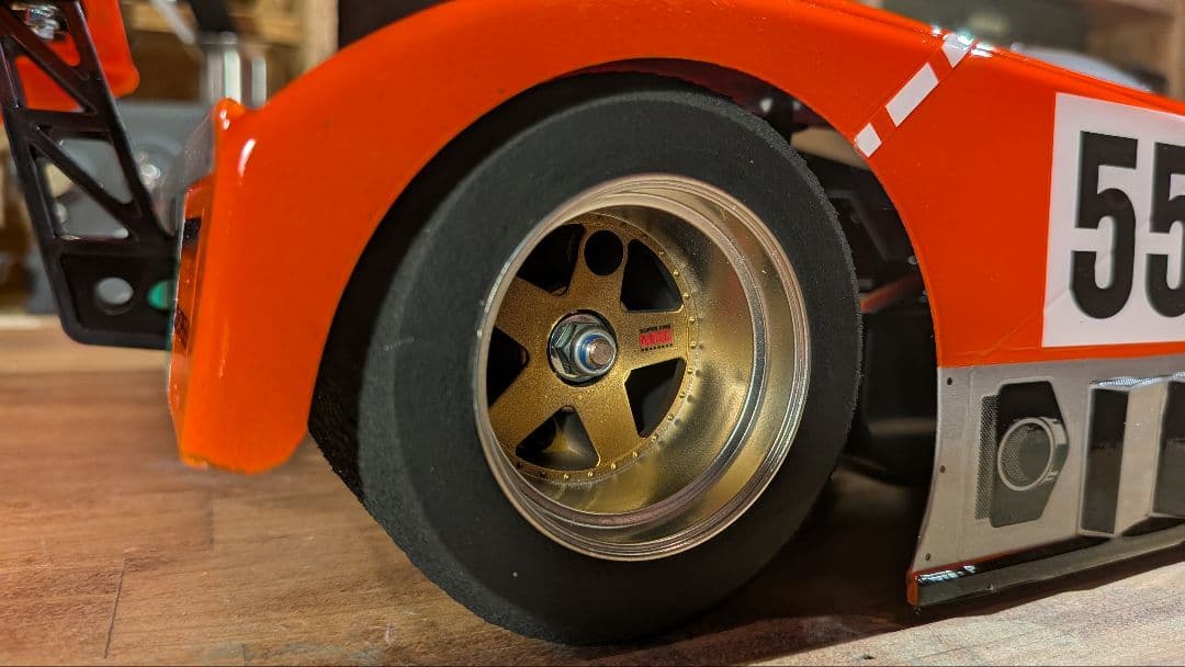 タミヤMazda 787B 1/10 　塗装済み完成品メカレス