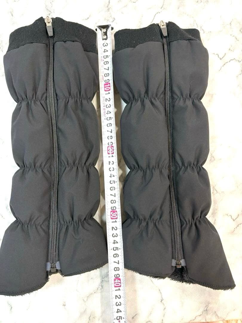 JUN&ROPE ジュンアンドロペ　レッグウォーマー ブラック