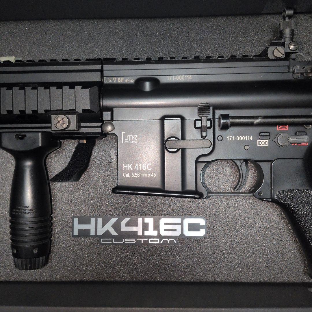東京マルイ　次世代電動ガン HK416C カスタム　予備マガジン　リポバッテリー