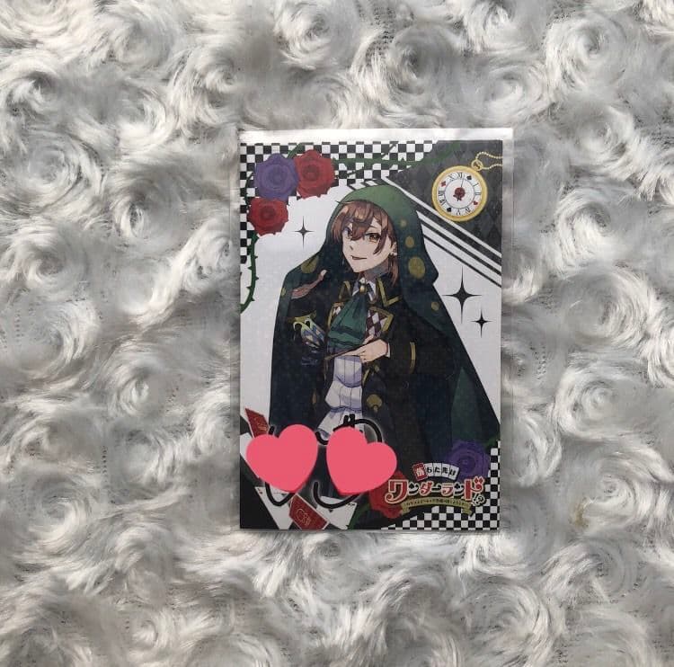 からぴち うり 落ちた先はワンダーランド サイン入りトレカ