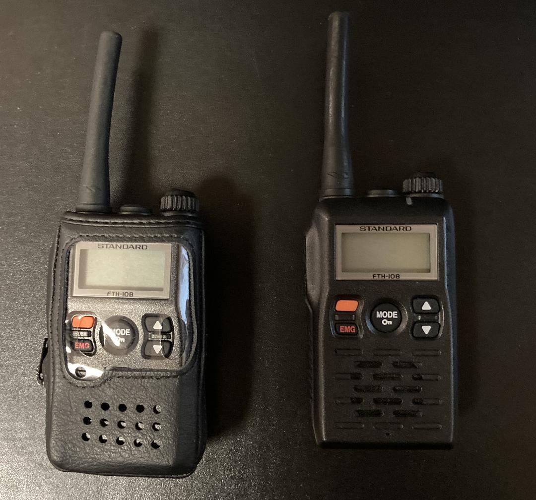 特定小電力トランシーバー スタンダード FTH-108 2台セット