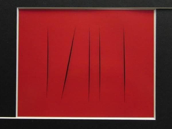 Lucio Fontana、Concetto、海外版超希少レゾネ