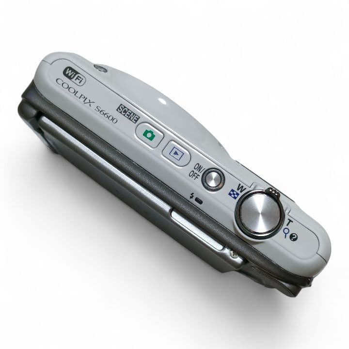 【Nikon／ニコン】COOLPIX S6600WHナチュラルホワイト