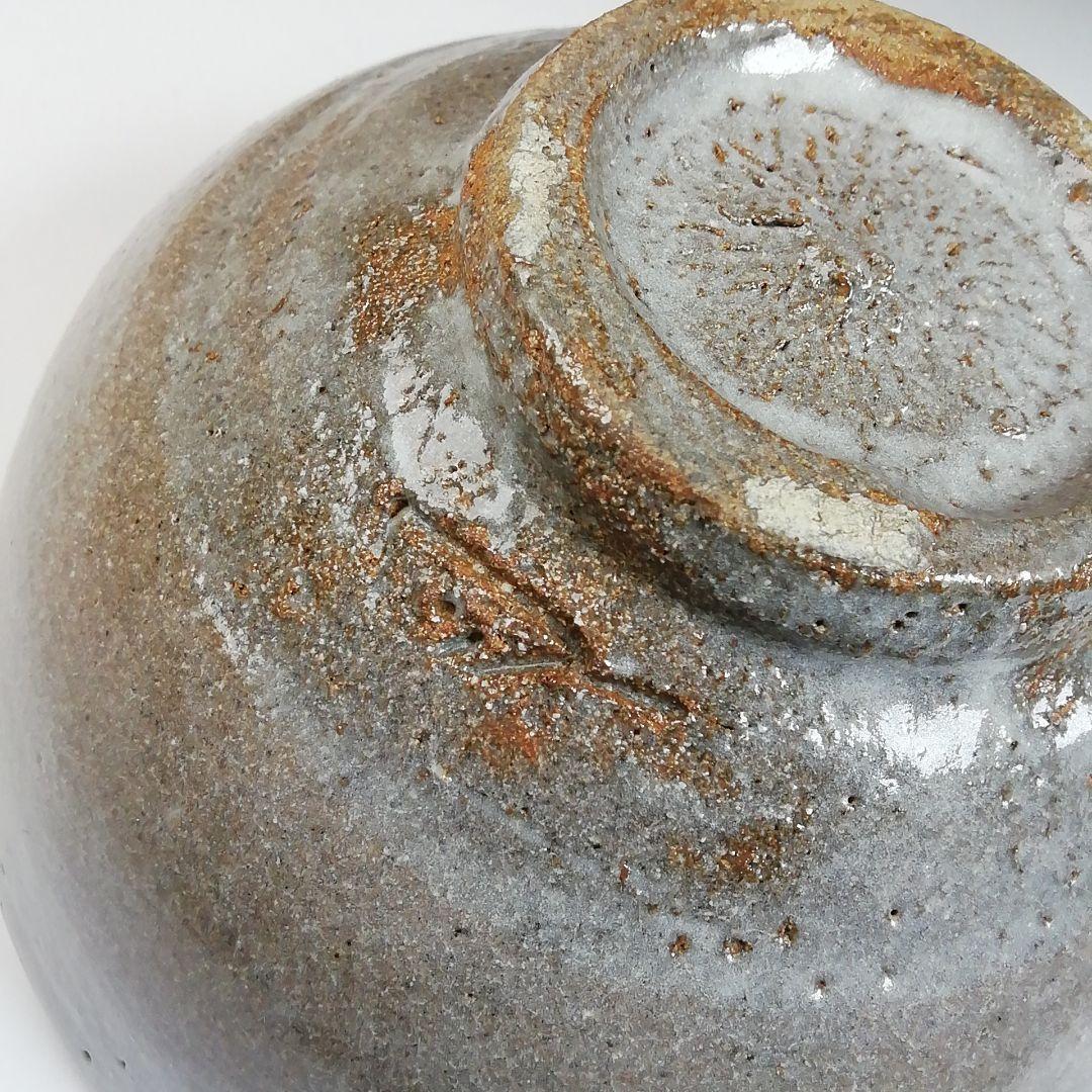 Ｓ８２１　茶碗　『唐津焼』『鏡山窯　井上東也』　共箱　抹茶碗　茶道具