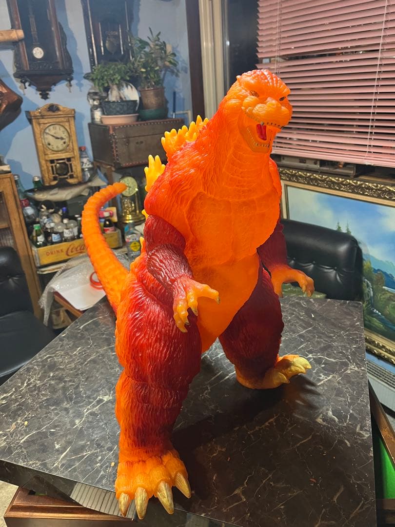 バーニングゴジラ、特大バーニングゴジラ、120センチごジラ、バンダイ