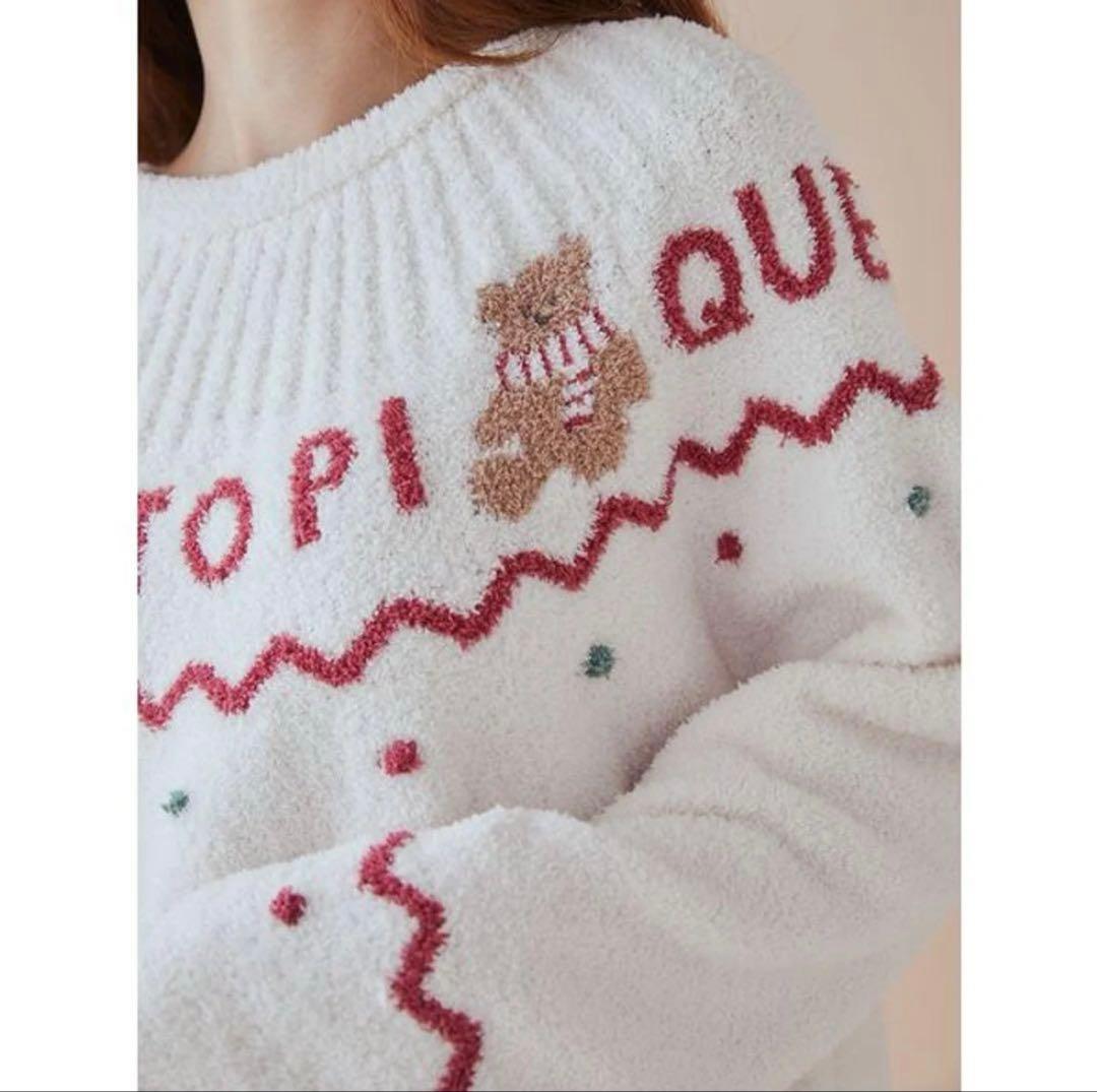 ジェラピケ上下【HOLIDAY】未使用ノルディックプルオーバー&ショートパンツ