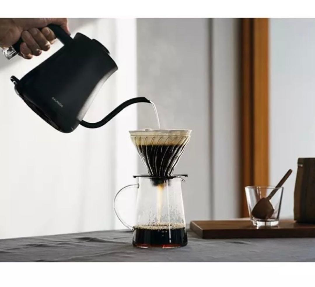 【新品・未開封】 美しい電気ケトル　BALMUDA The Pot（黒）