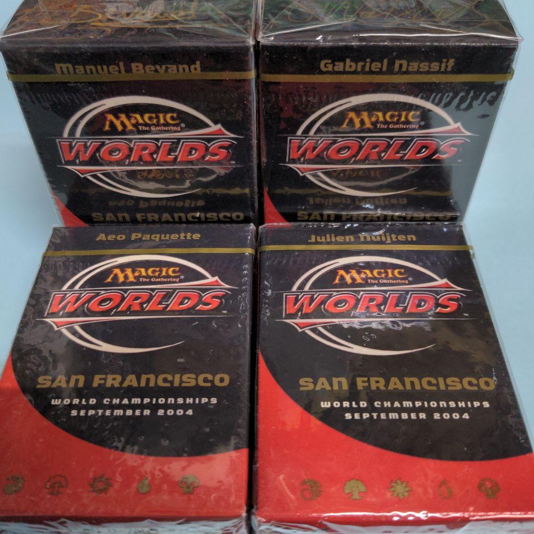 未開封】M;TG 2004世界選手権デッキ 4種 上位デッキ 金枠 新品 各1点