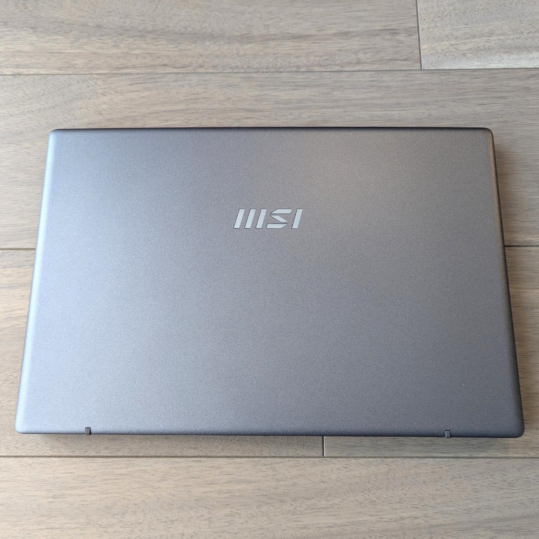 MSI 14インチ Core 7 32GB SSD 1TB バックライト付きキー