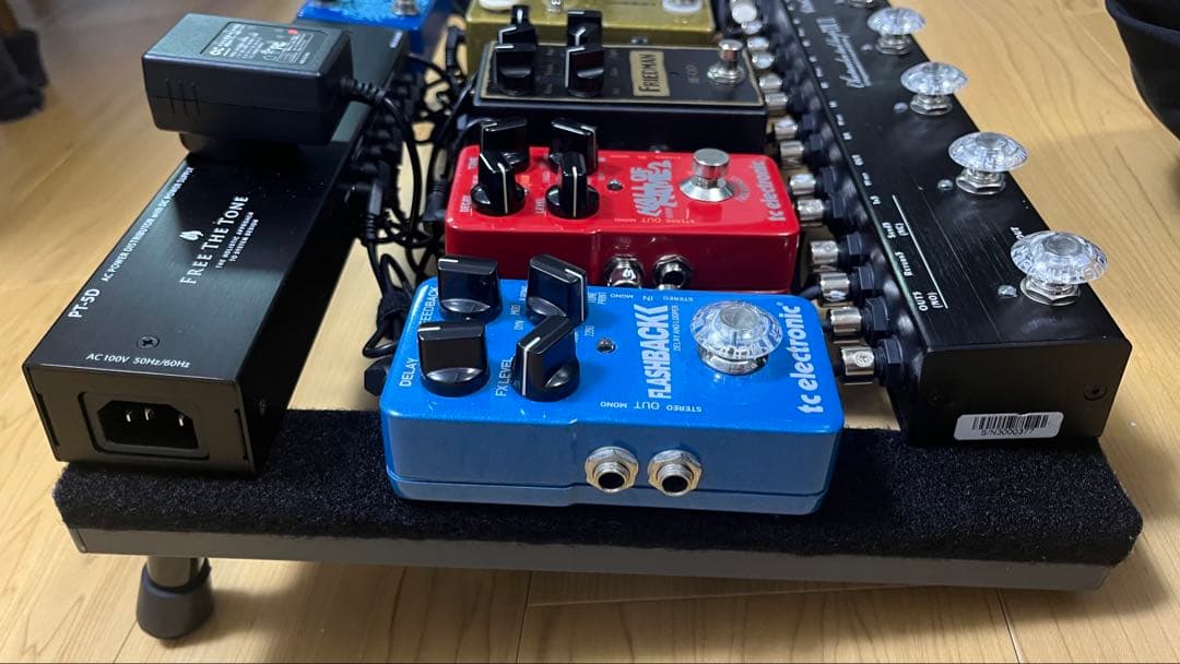 エフェクターボート(ギター用) 組み込み済み　セット