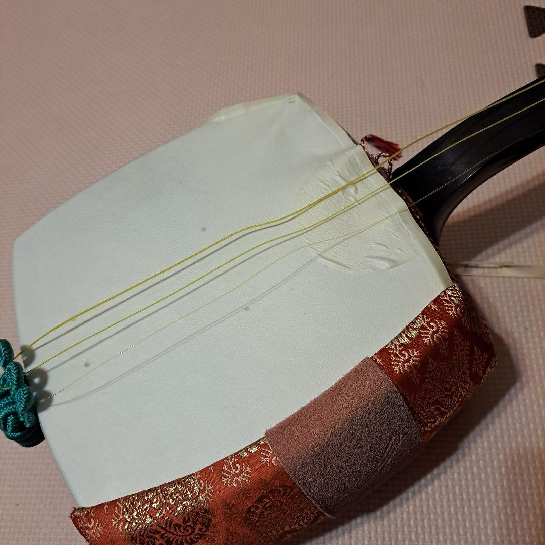 ゆちさま専用◆三味線スタンドと三味線本体セット レトロ