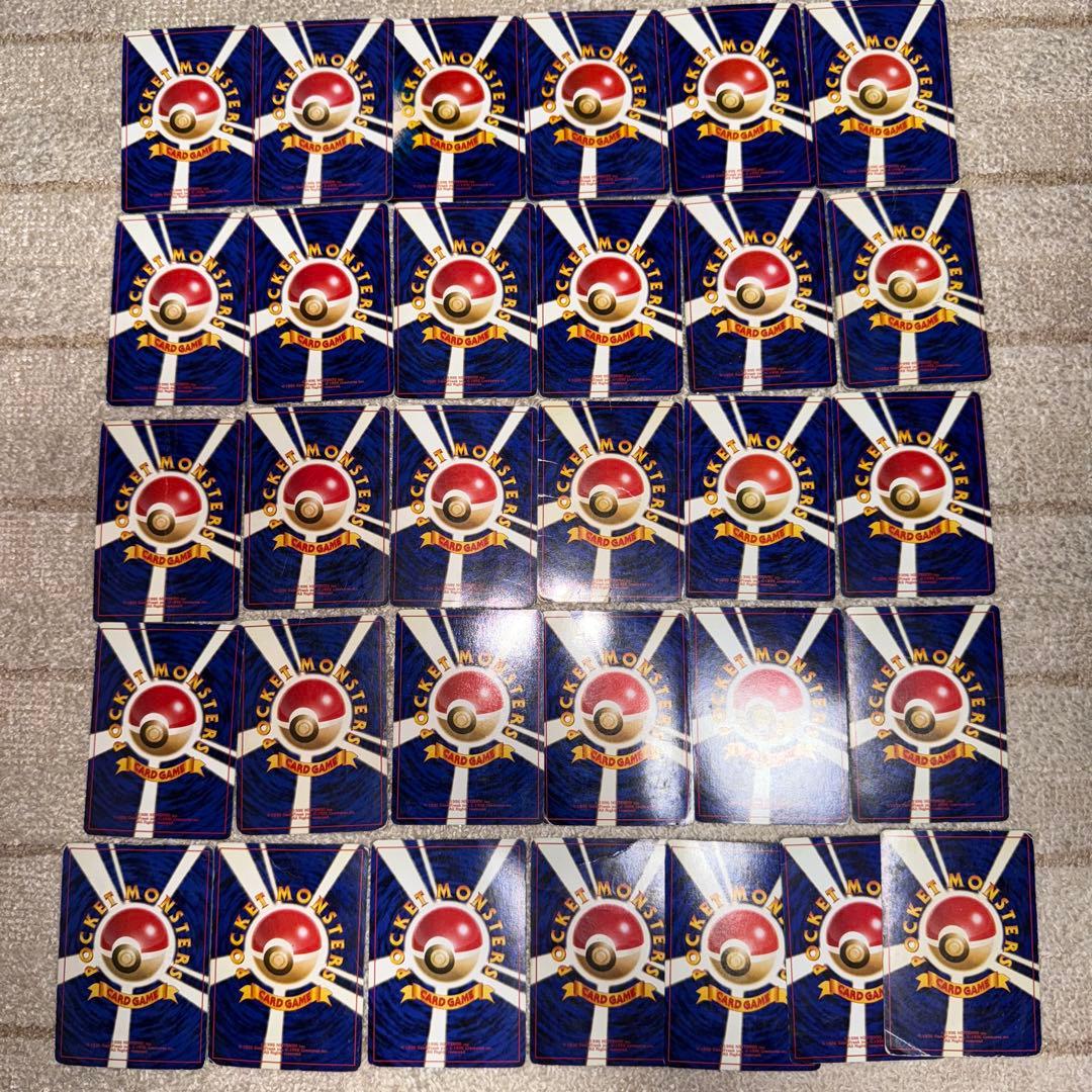 ポケモンカード【旧裏】神鳥31枚セットまとめ売り ホウオウ　全ホロ 渦巻き