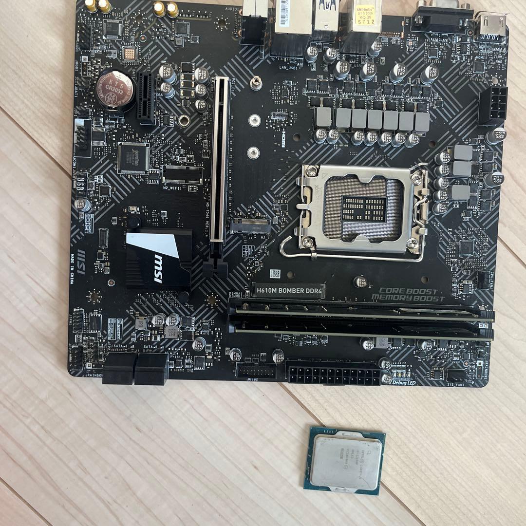 CORE i3 12100F CPU マザー メモリ(16gb)セット