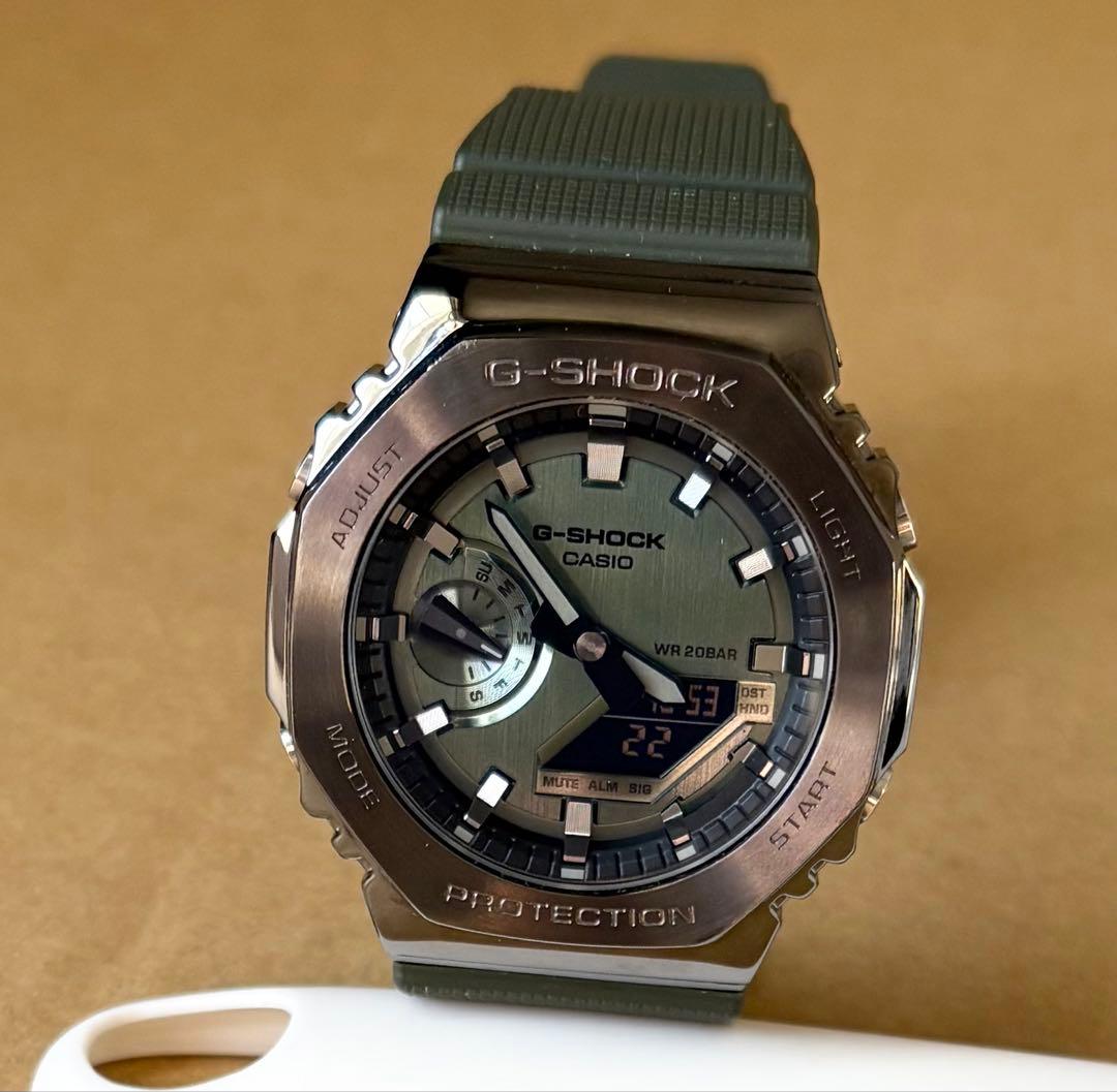 G-SHOCK GM-2100B-3AJF カシオーク グリーン