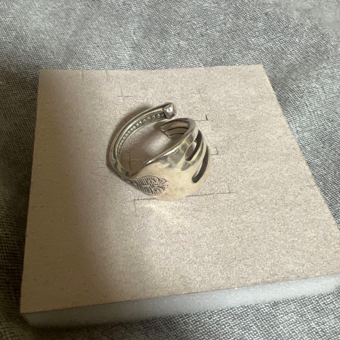 WAKAN SILVER SMITH cutlery fork ring 19号