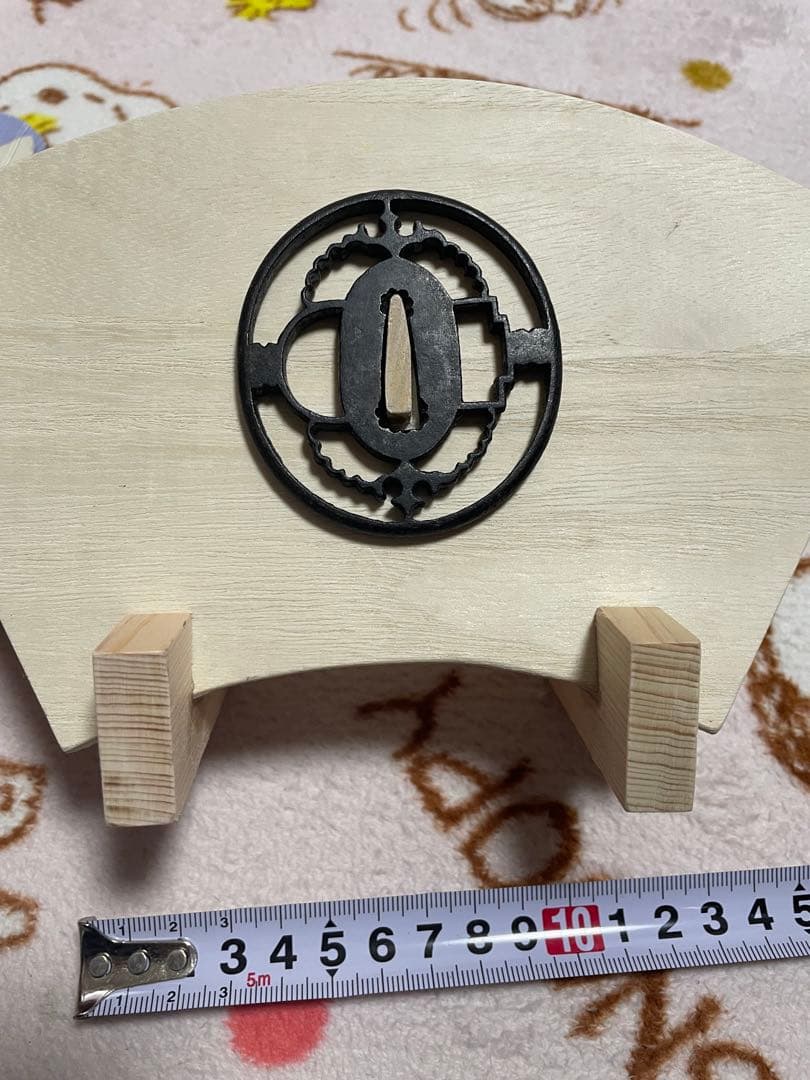 鍔　鉄地鍔　時代物　武具