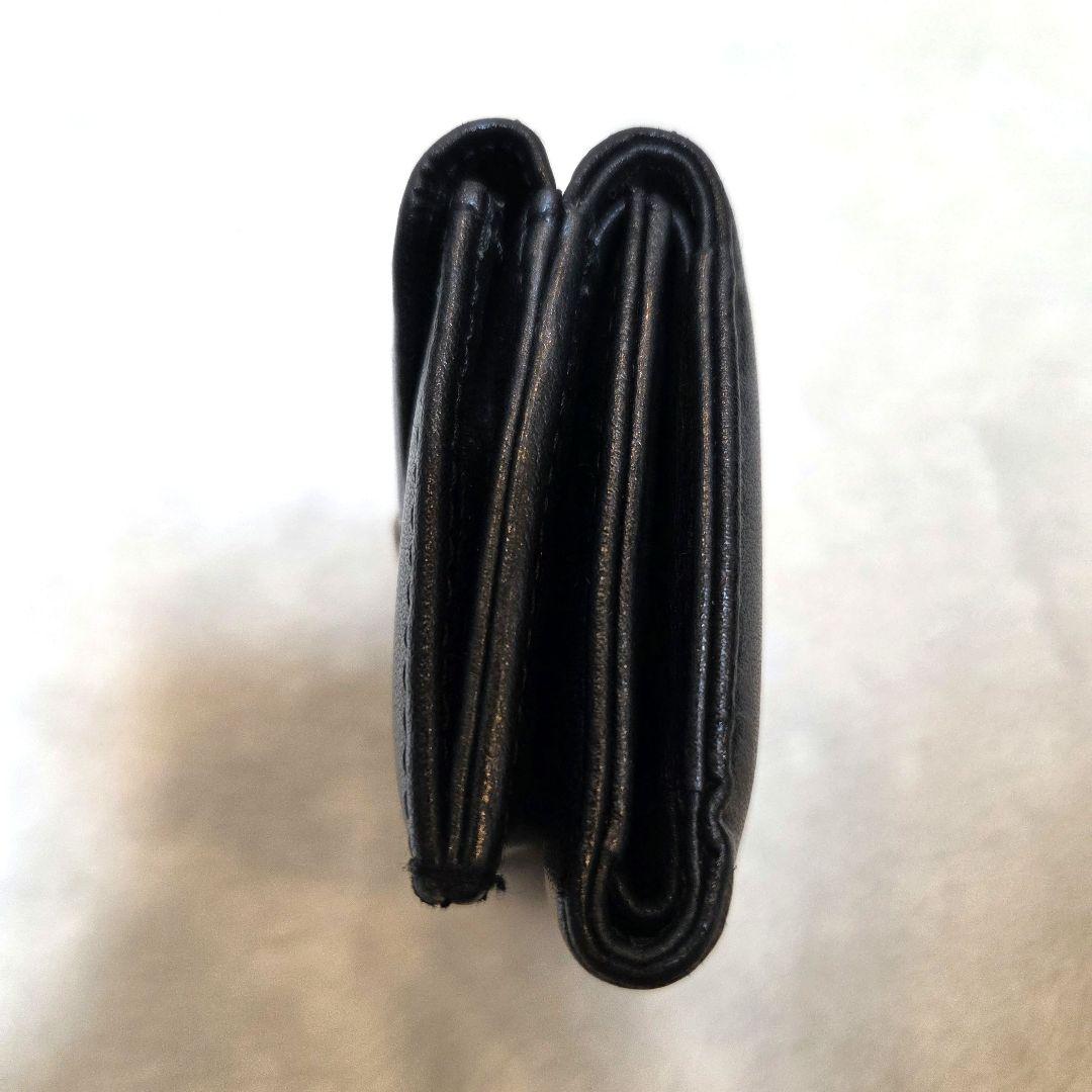 美品 ヴィヴィアンウエストウッド　3つ折り財布　レター型　オーブ　黒