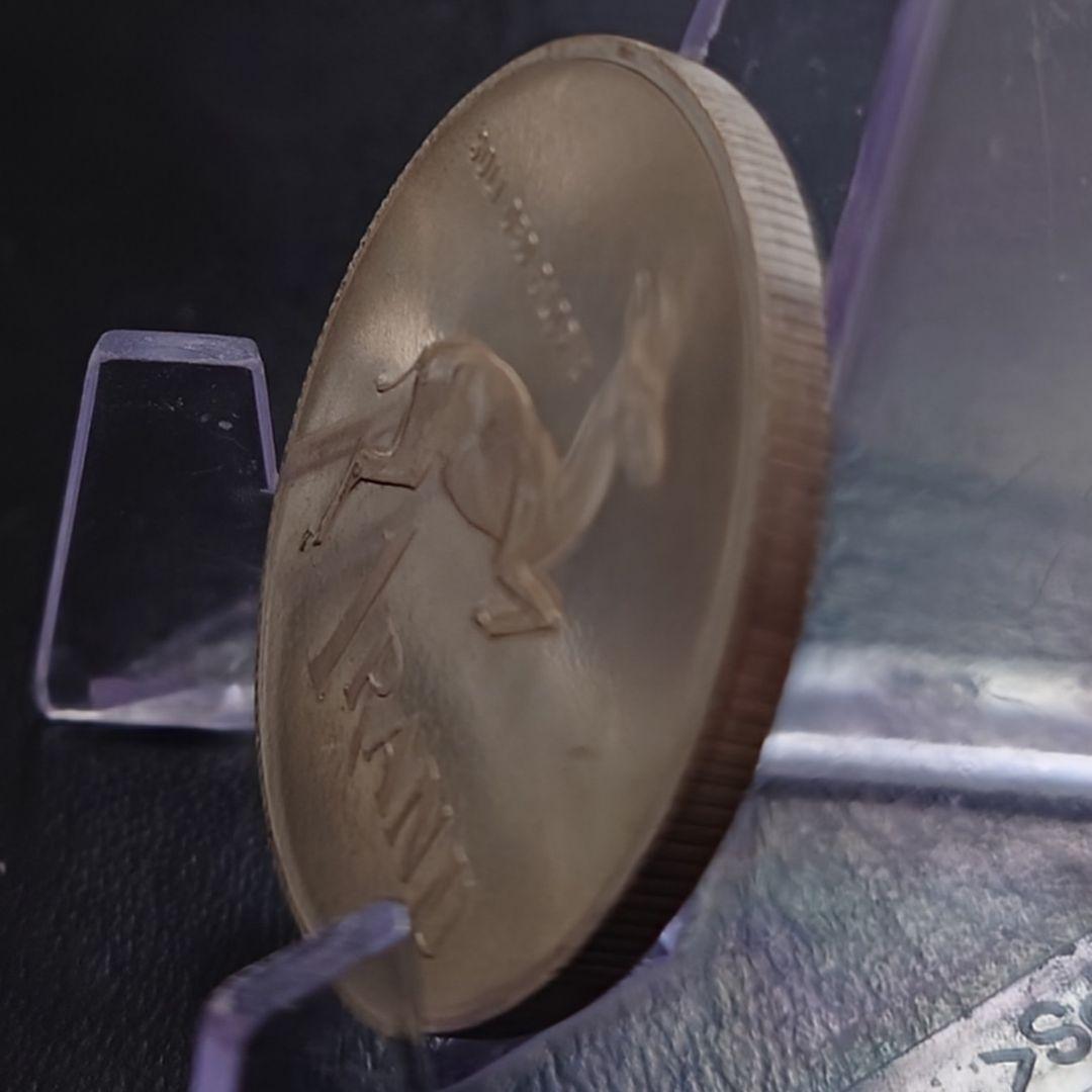 1972年 南アフリカ銀貨 1ランド 国章 スプリングボック銀貨 SV800