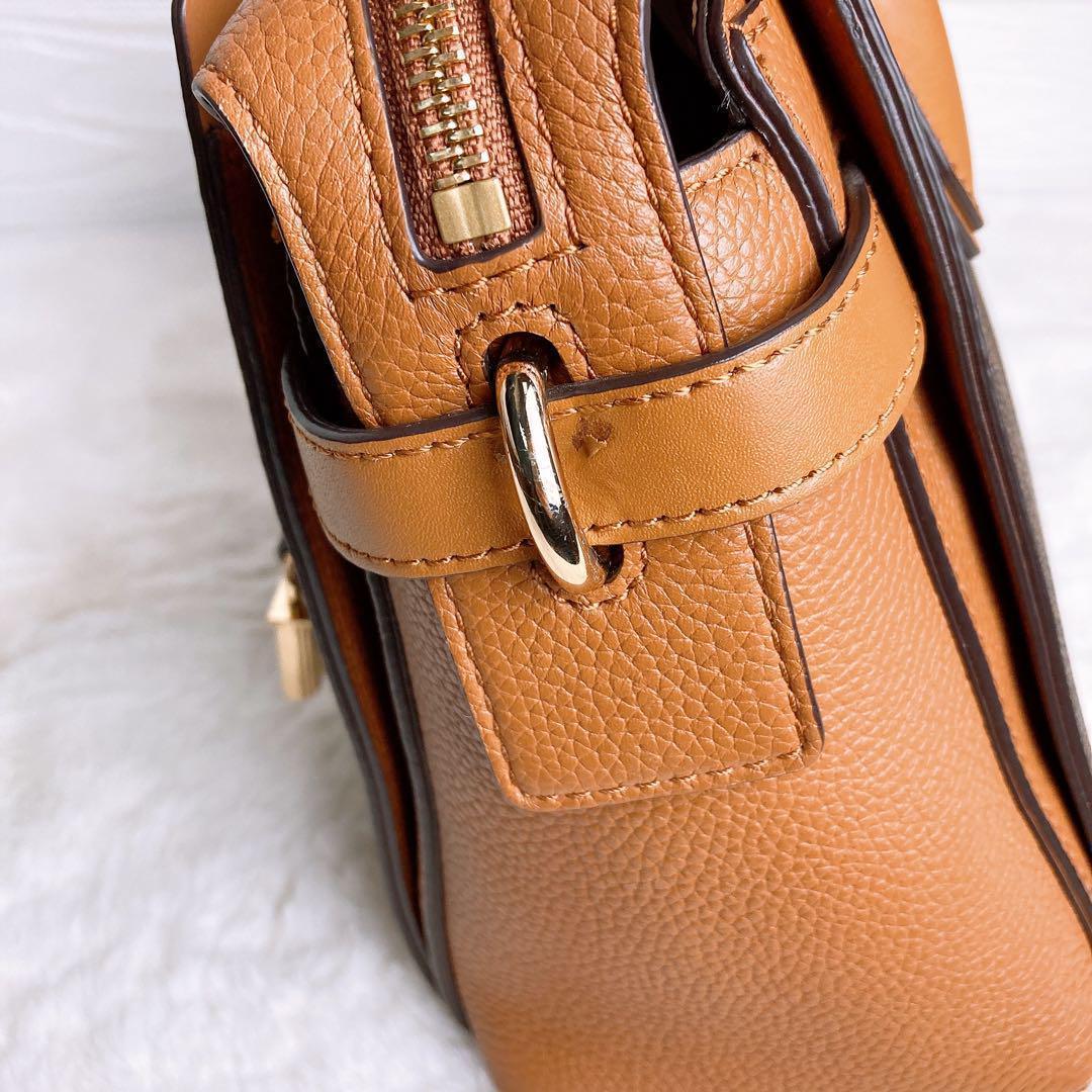 美品☆MICHAEL KORSマイケルコース 2wayショルダーバッグ レザー.