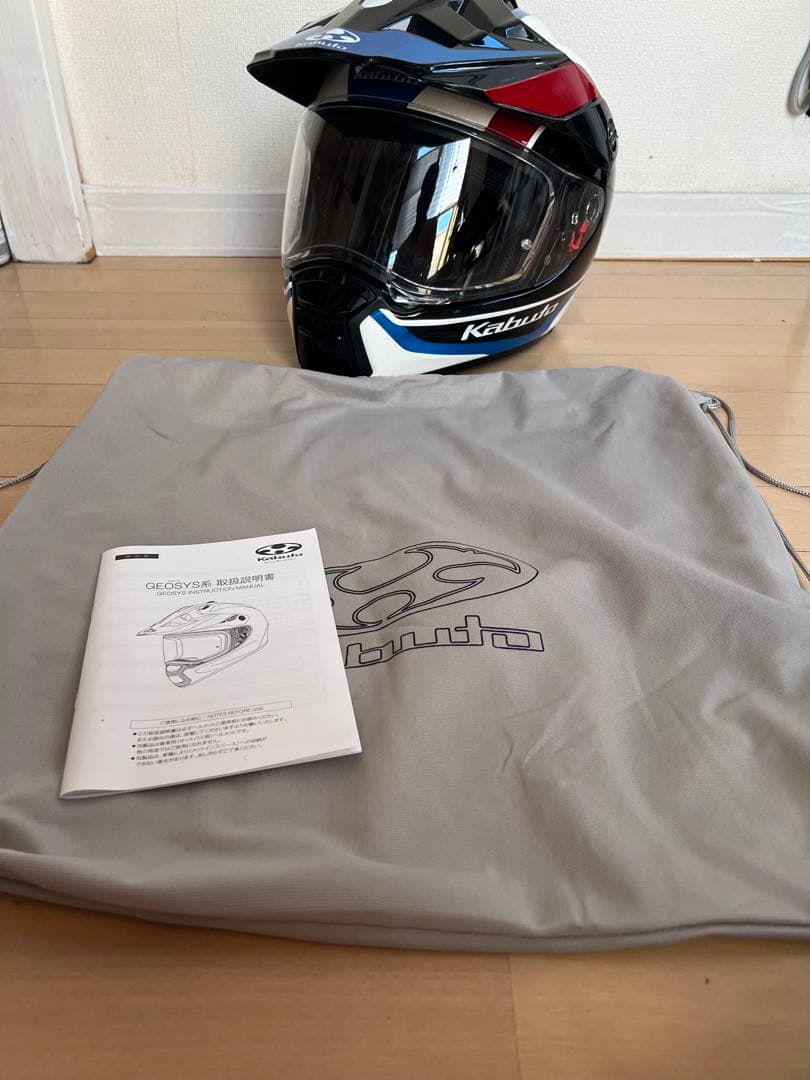 OGK Kabuto GEOSYS BLOCk ブルー　XL