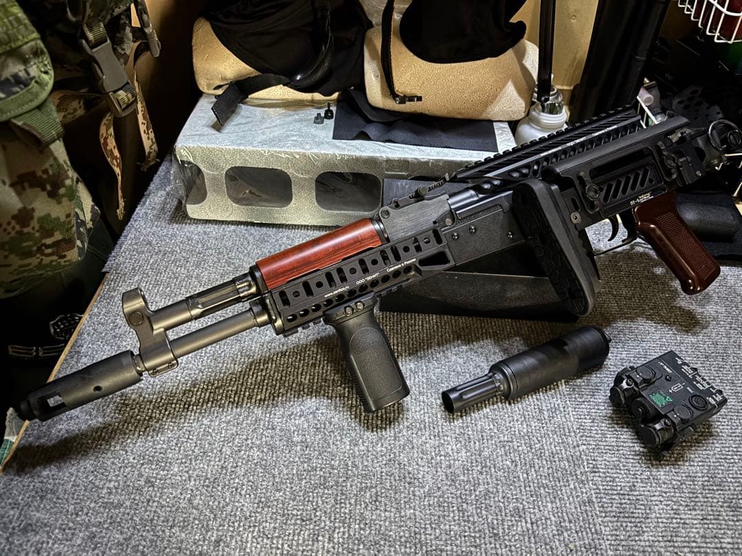 東京マルイ AKM カスタム品 5.45風カスタム 付属品多数