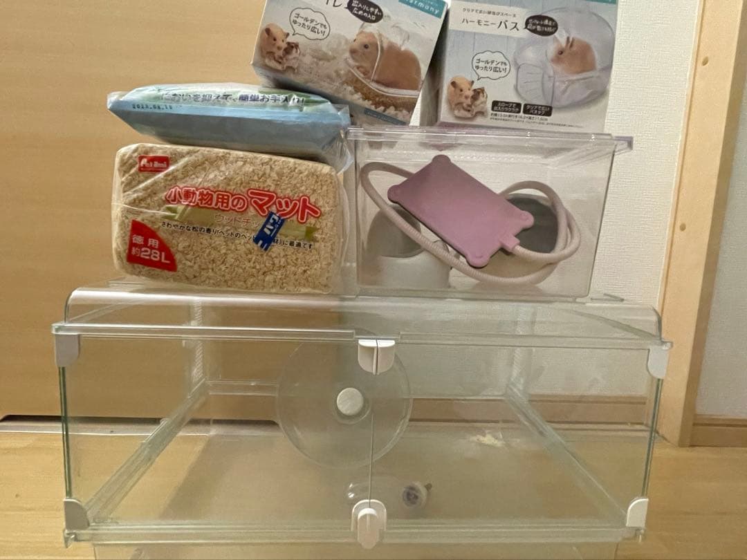 ハムスター飼育セット　グラスハーモニー600 plus
