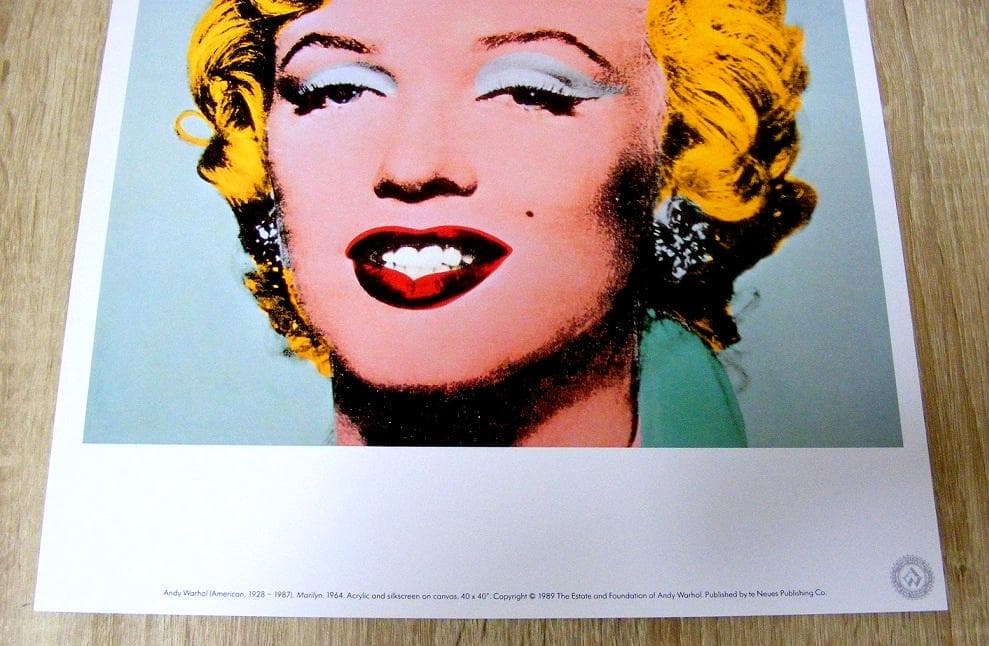 ウォーホル Marilyn(1964) ドイツ製ポスター