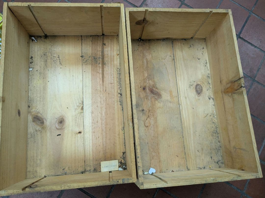 引取限定　ワイン 木箱/ワインボックス　インテリア　4個まとめて