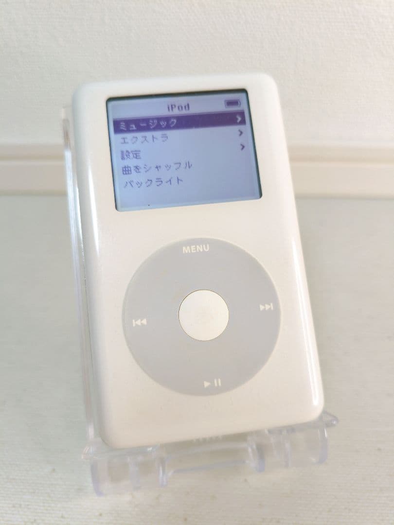 iPod classic 40GB 動作確認済み