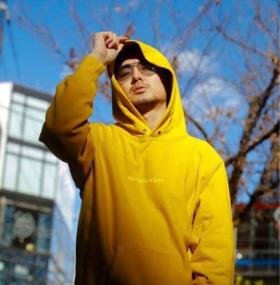 【新品未使用】藤井風 花フーディー　マスタード　Sサイズ