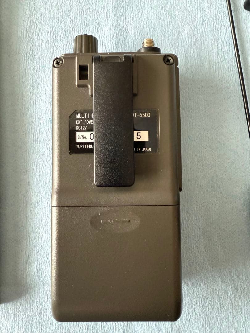 【動作確認済】Yupiteru MVT-5500 マルチバンドレシーバ
