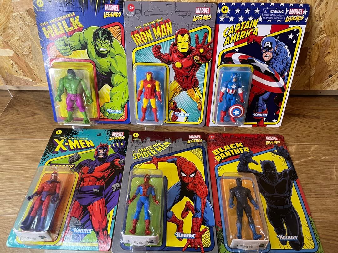 マーベルレジェンド レトロ　3.75インチ　6種新品未開封