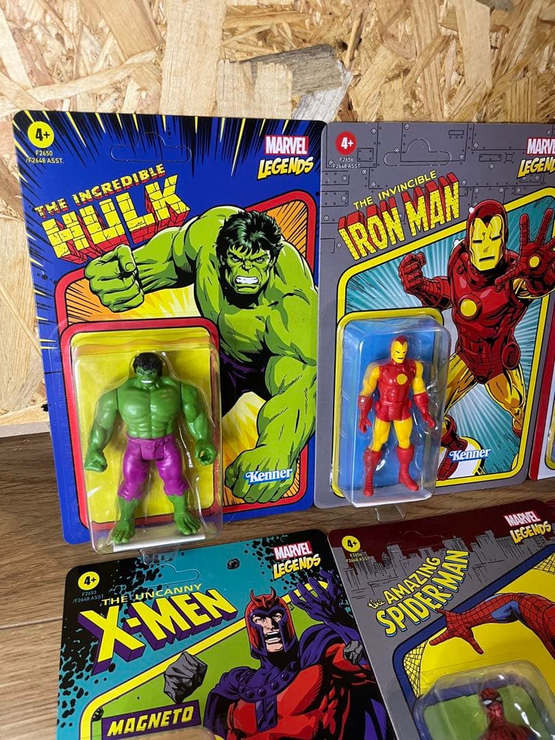 マーベルレジェンド レトロ　3.75インチ　6種新品未開封