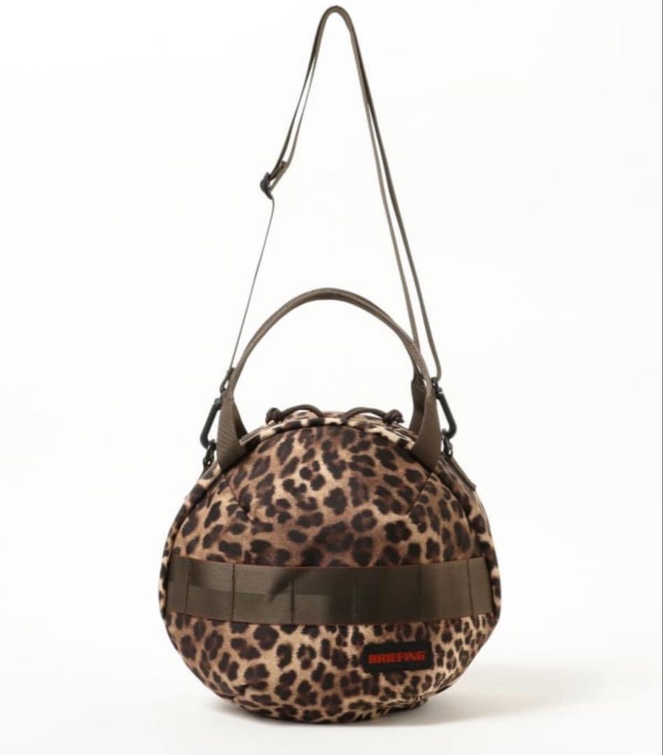 ジョービームスボーイ【別注】BRIEFING ヘルメットバッグ レオパード
