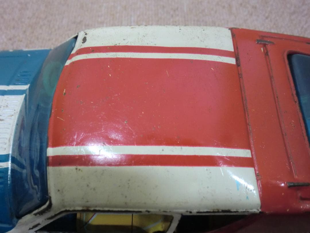 【昭和レトロ】日産 チェリークーペ X1　ブリキ自動車 ヴィンテージ