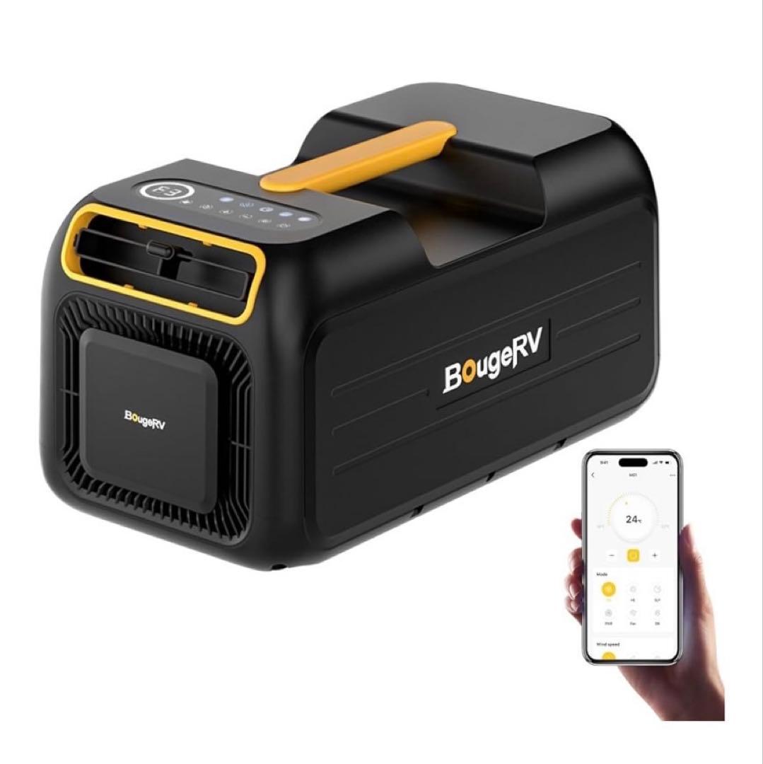 【動作確認のみ使用】BougeRV 3500BTU ポータブルエアコン