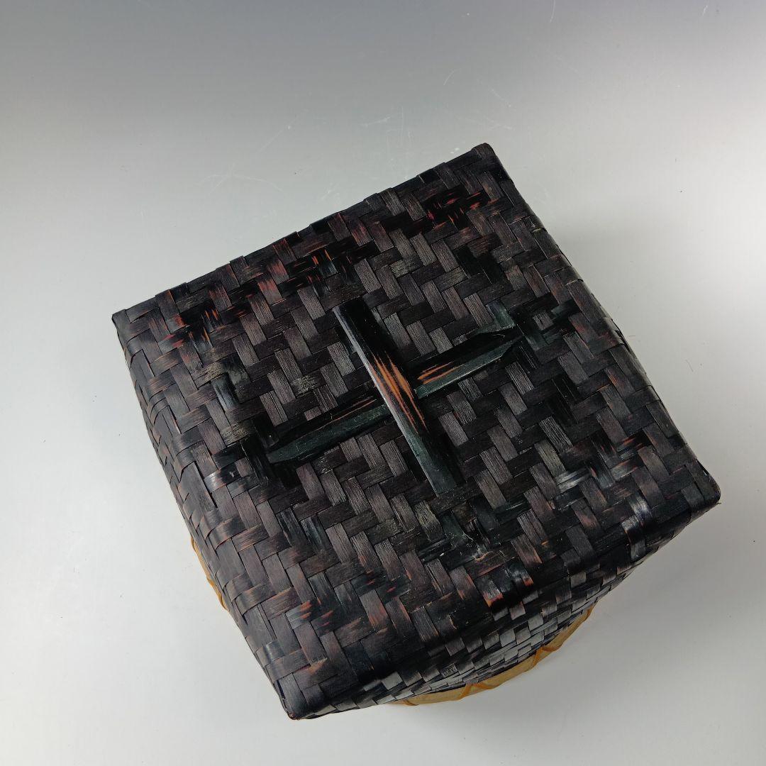 茶道具　竹製　炭籠　2個おまとめ