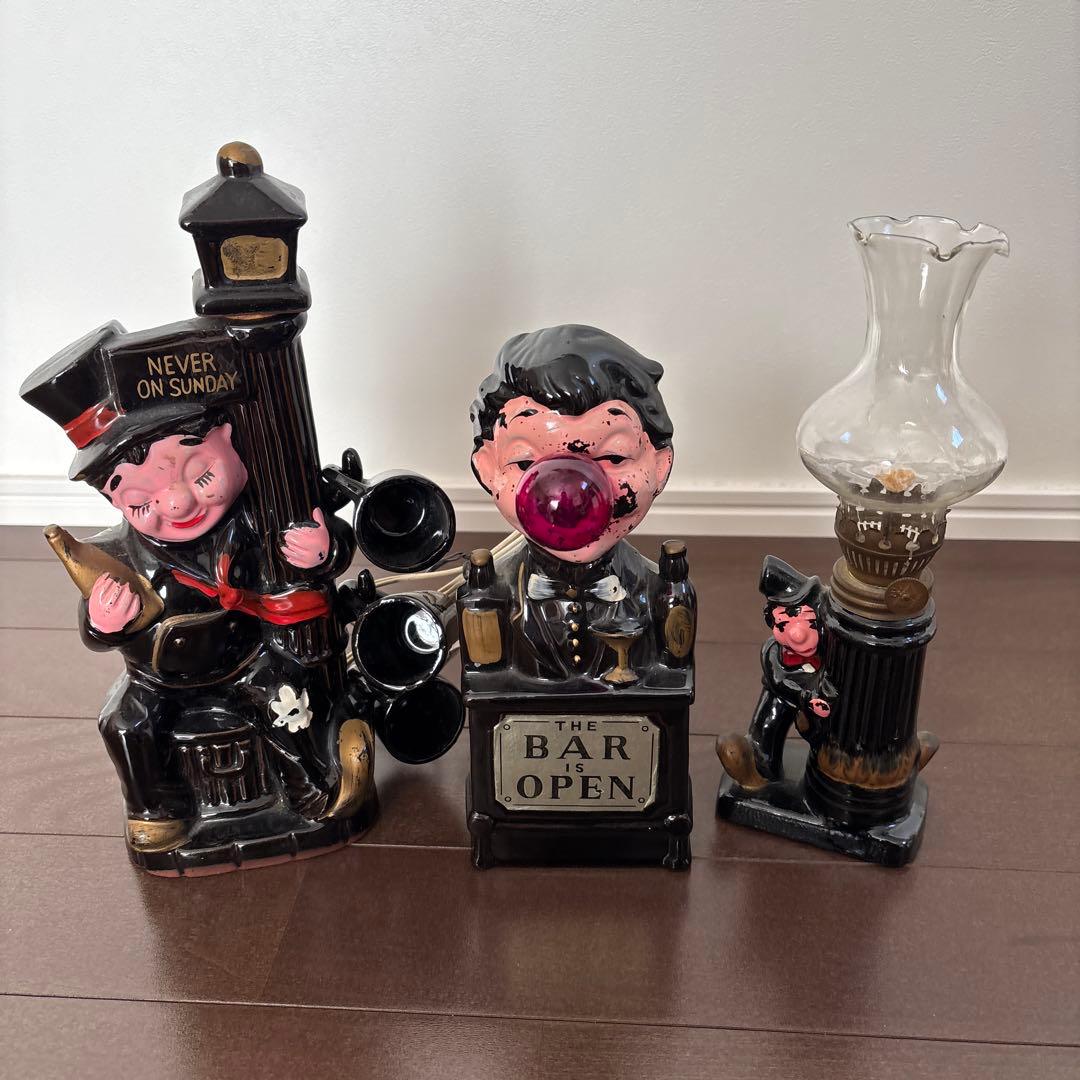 ビンテージ　ドランク 酔っ払い　オイルランプ　ジャパン　日本製