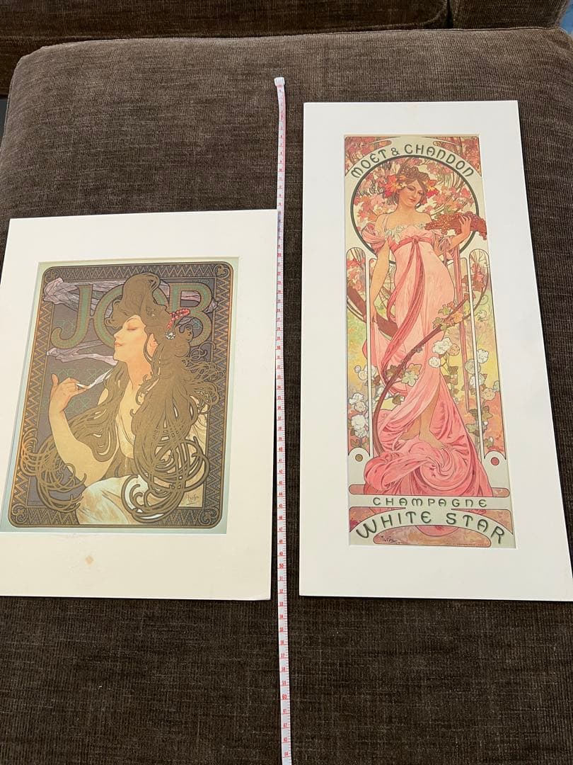 2013年ミュシャ展購入 公式復刻2点セット JOB