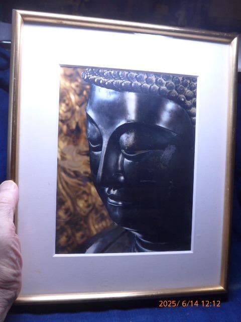 並河萬里　[薬師寺薬師如来]　オリジナルプリント　限定　エディション、自筆サイン