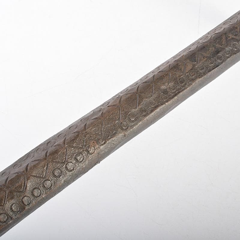 モダンアート　オブジェ　古鉄製　馬　置物　C　R7419