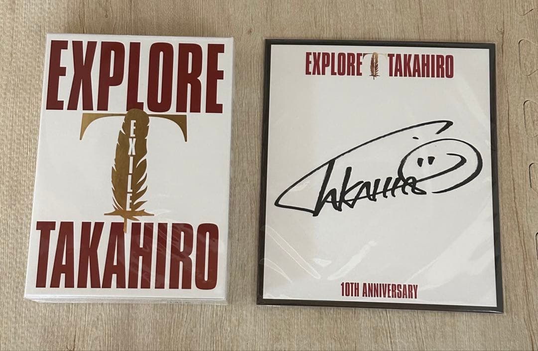 EXILE TAKAHIRO EXPLORE CD+Blu-ray6枚組 サイン