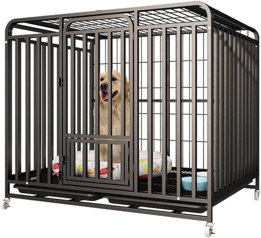 HPYWTJY 鉄製ペットケージ 防錆 折りたたみ式(125*95*110)