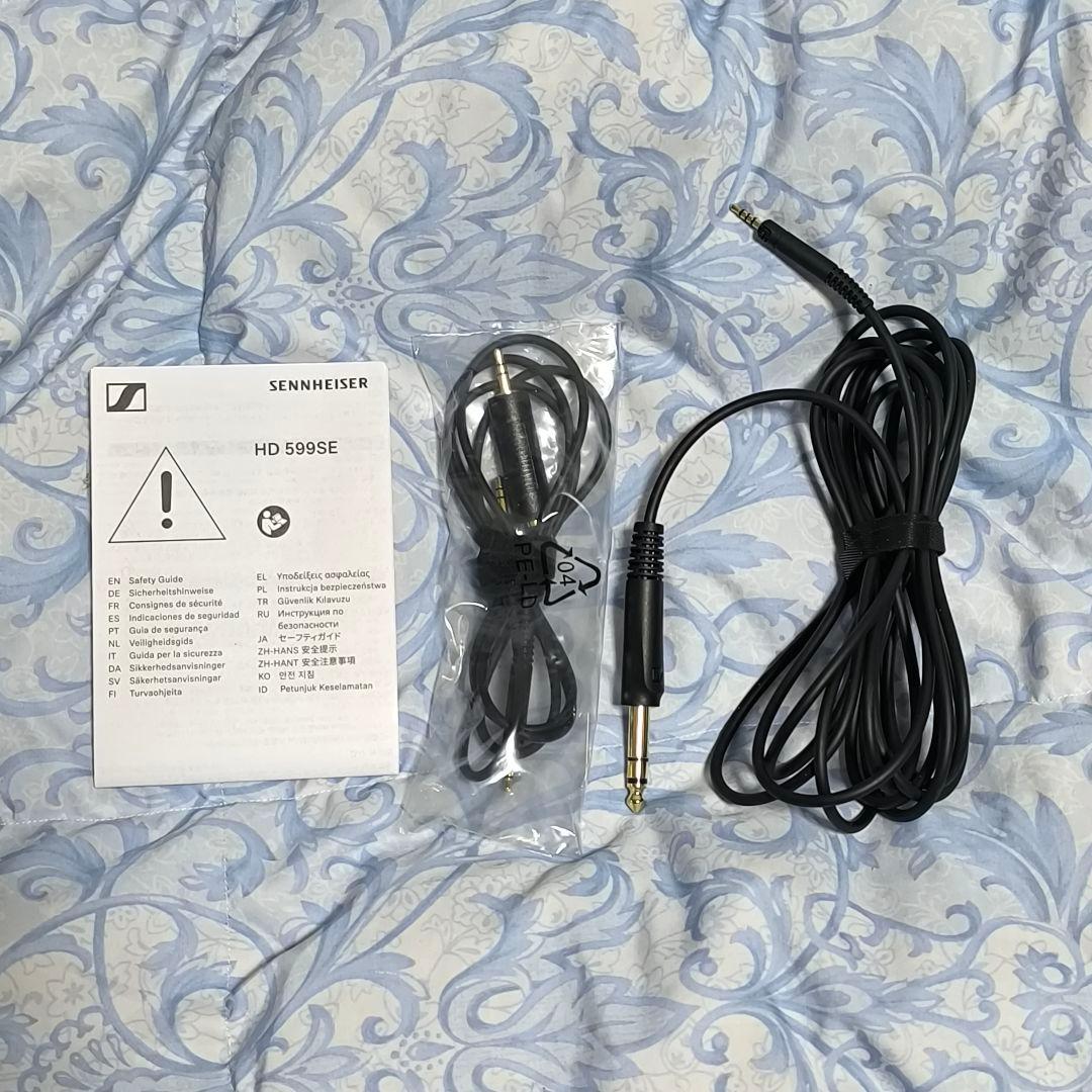 ゼンハイザー Sennheiserヘッドホン有線 HD 599 SE ブラック