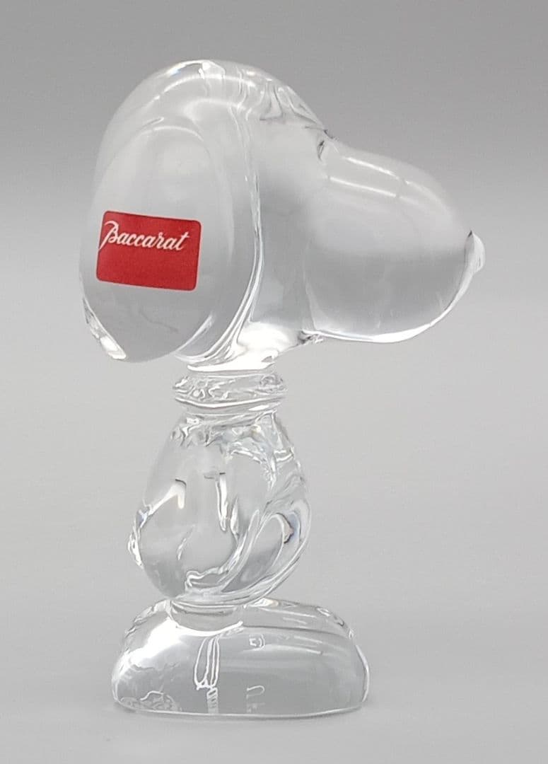 Baccarat バカラ スヌーピー オブジェ 置物