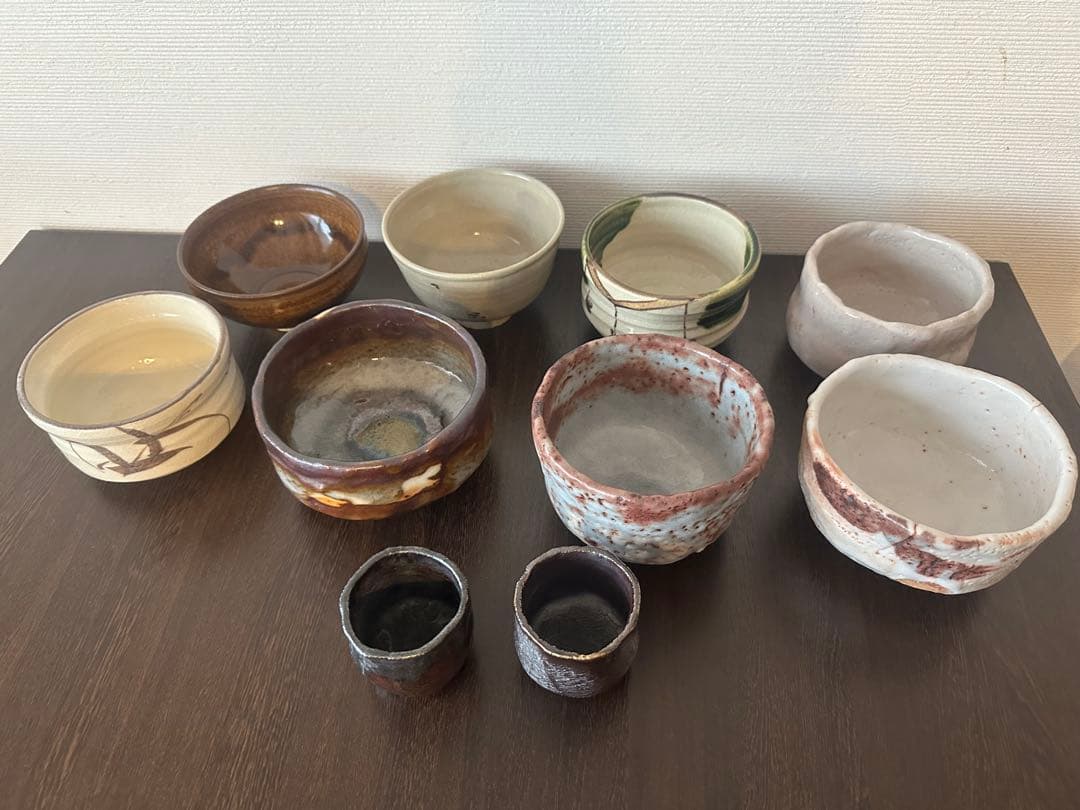 志野焼　萩焼　織部茶碗　など 抹茶茶碗　おまとめ　10個セット