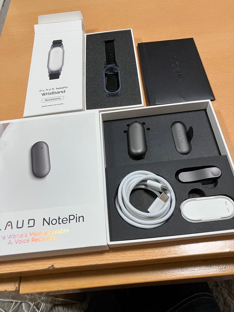 PLAUD NotePin ボイスレコーダー アクセサリーのリストバンドセット