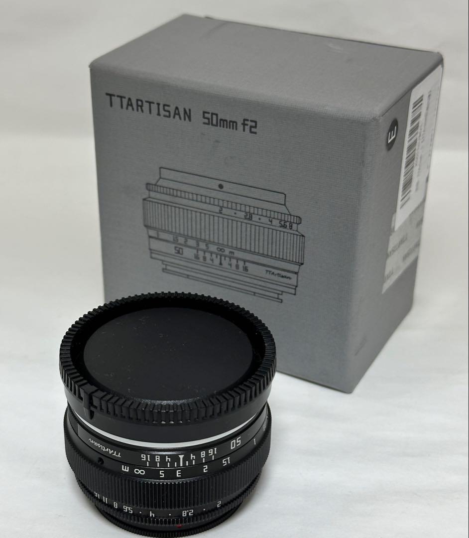 TTArtisan 50mm F2 Sony Eマウント　単焦点レンズ