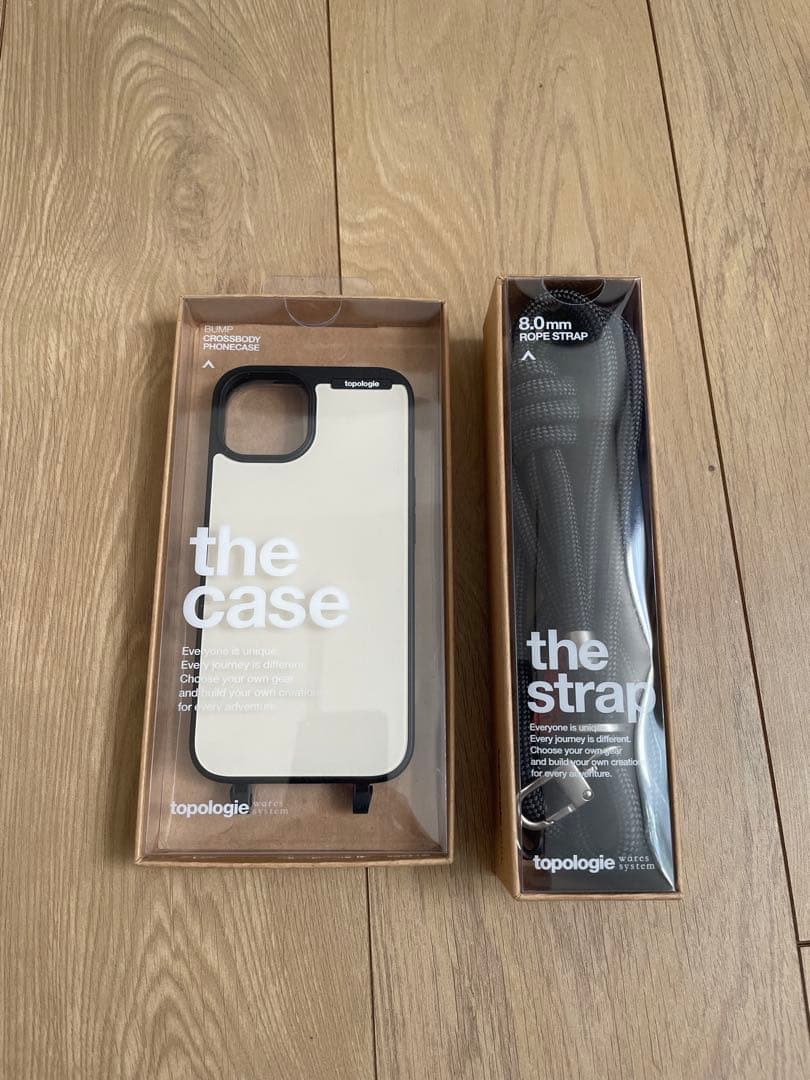 新品未使用！Topologie the case & the strapセット