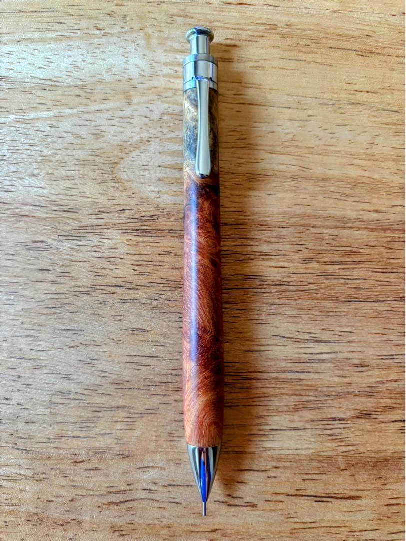 工房楔 花梨紅白　シャープペンシル